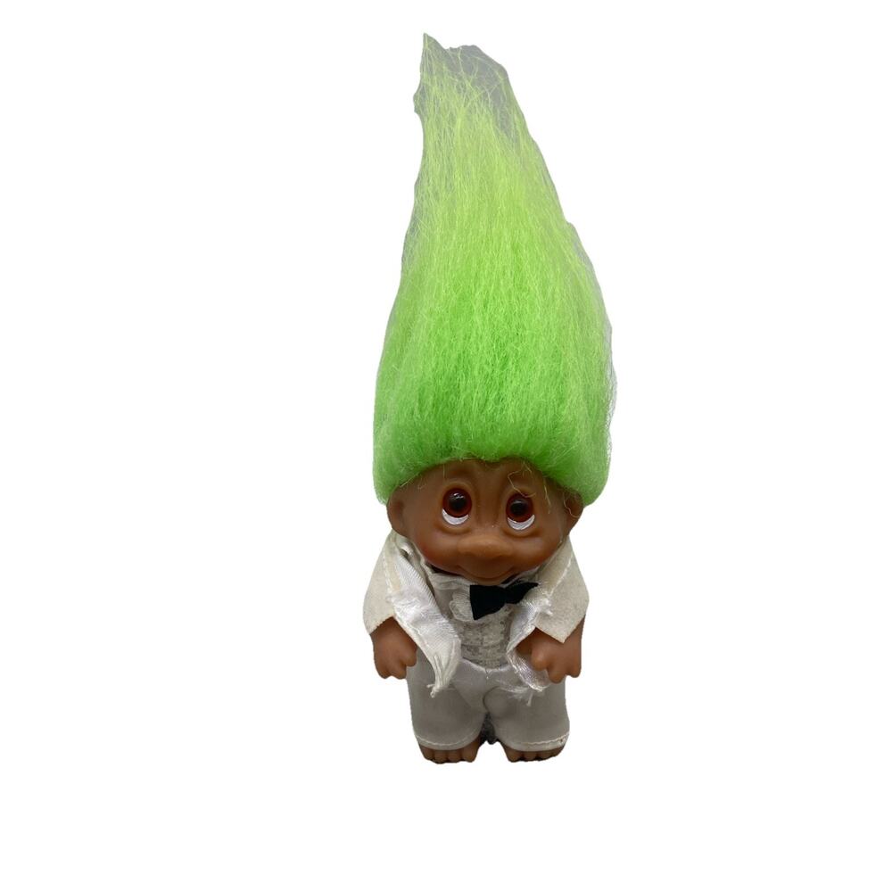 Vintage 1985 Dam Tuxedo Troll Norfin Figure {84}